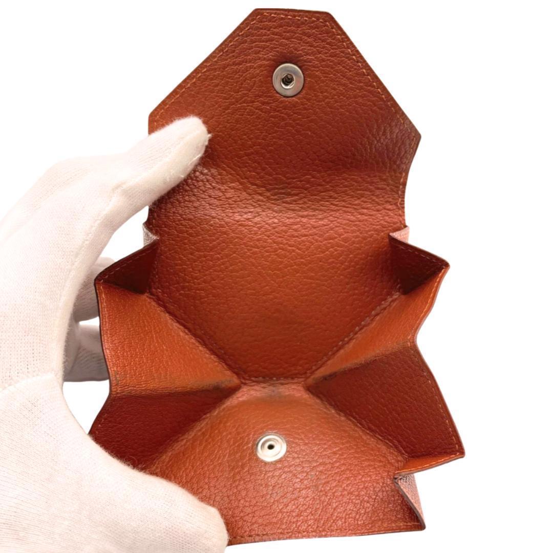 エルメス シェブルミゾル ルヴァンキャトル ダブルポケット 小銭入 ケース