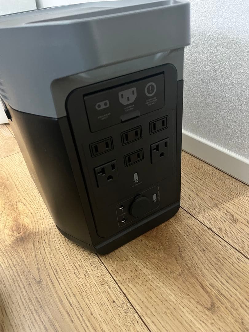 ポータブル電源 デジタル表示 USB AC出力　eco flow DELTA2