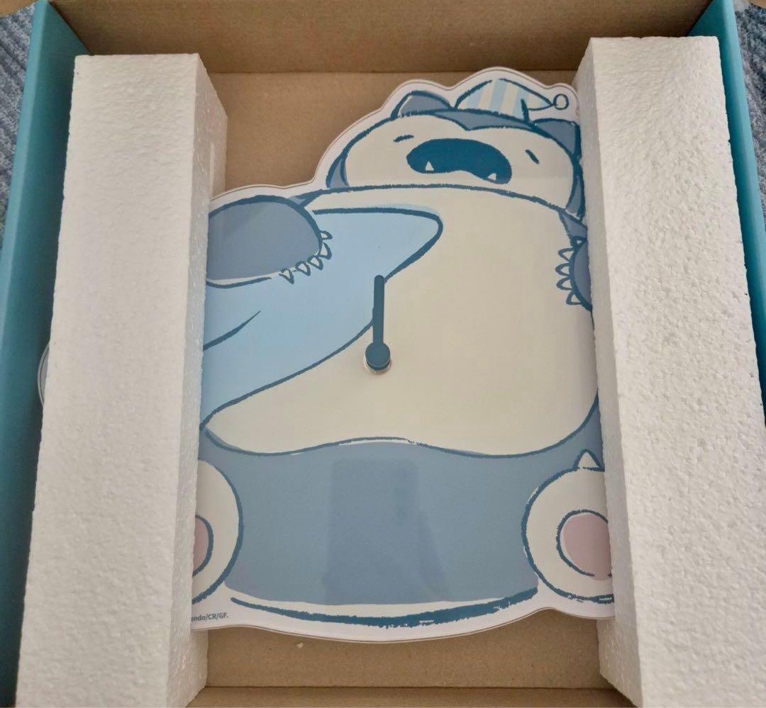 【韓国限定】カビゴン　Pokemon アクリル壁掛け時計