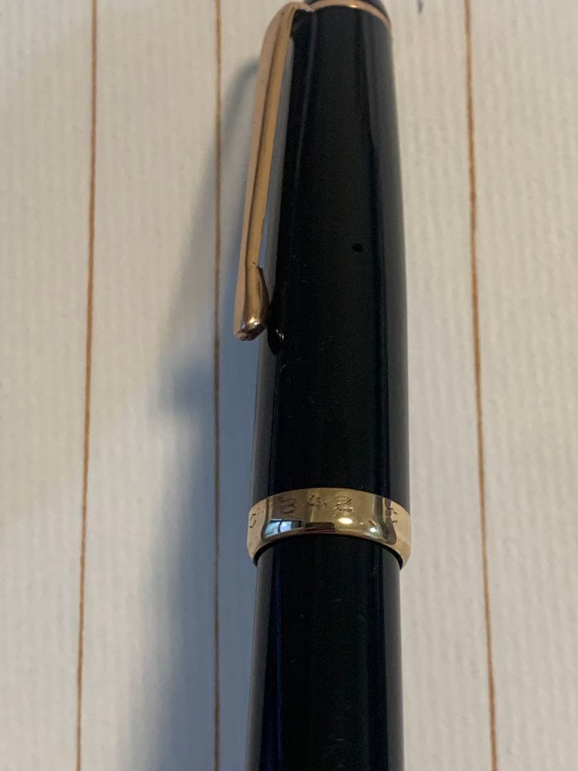 希少 モンブラン 万年筆 マイスターシュテュック No.342 14Kペン先