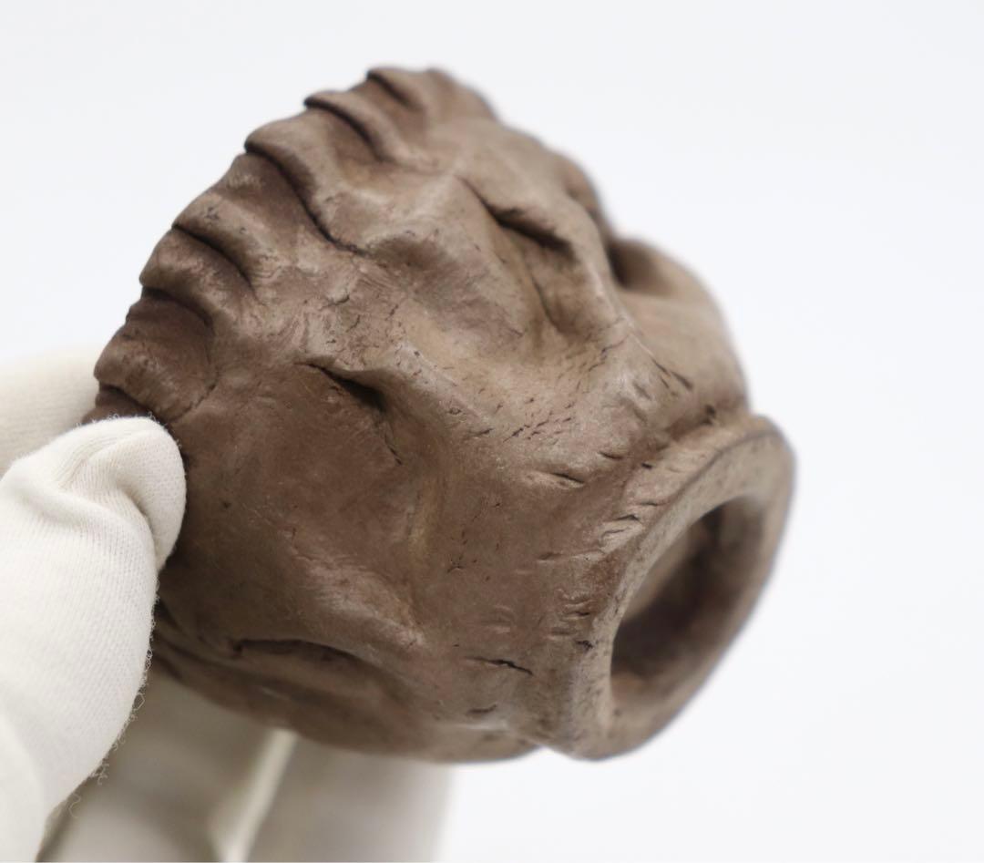 時代　手捏　湯呑み4点　茶器　送料込み0530