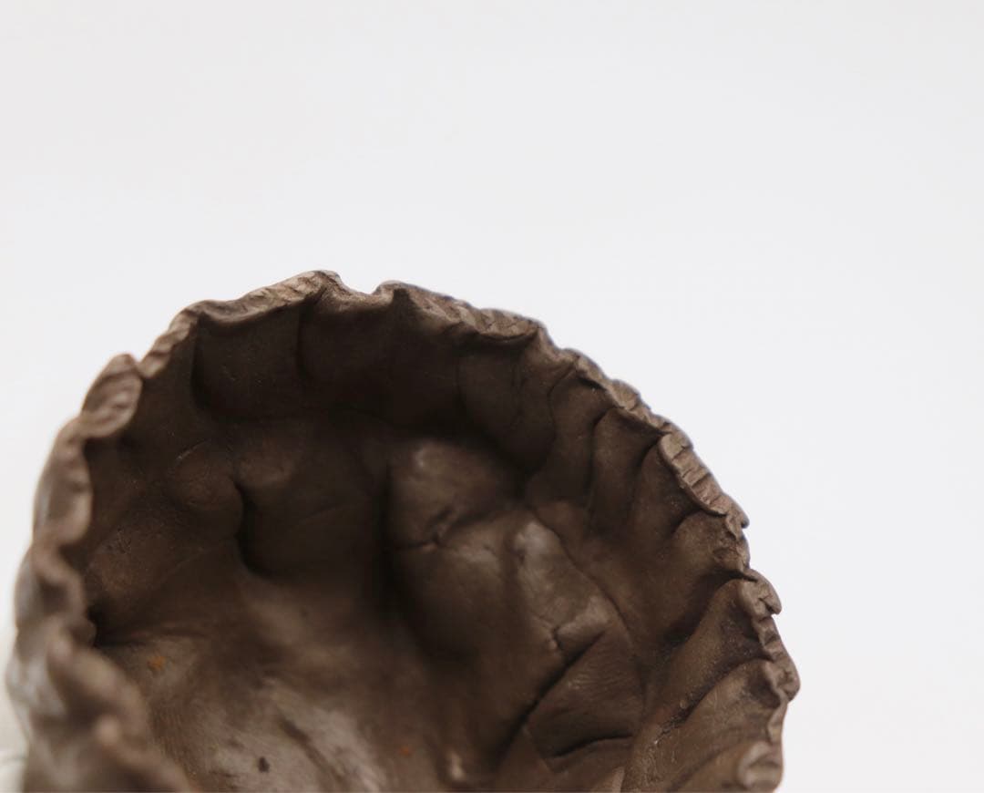 時代　手捏　湯呑み4点　茶器　送料込み0530