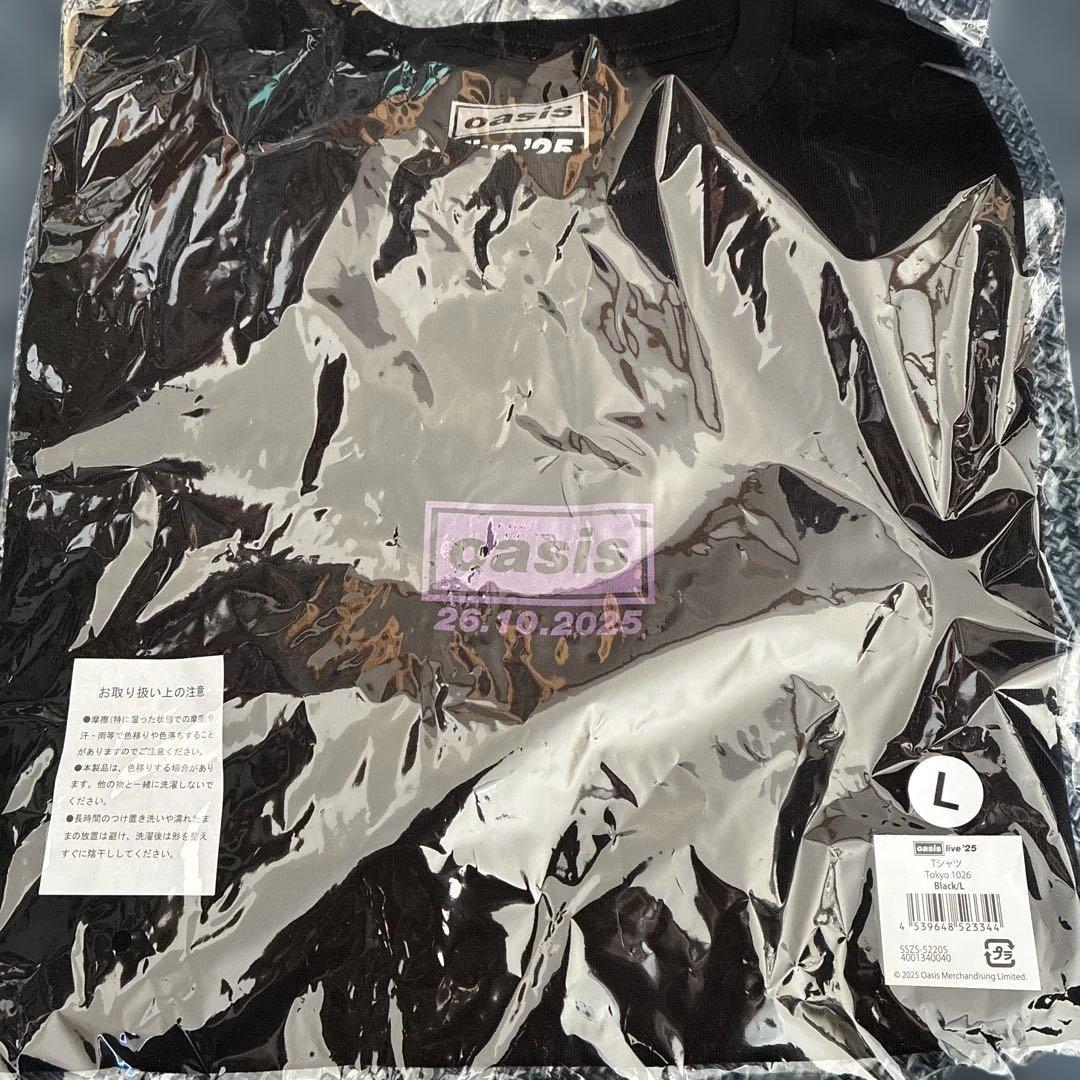 oasis 26.10.2005 黒 Tシャツ Lサイズ