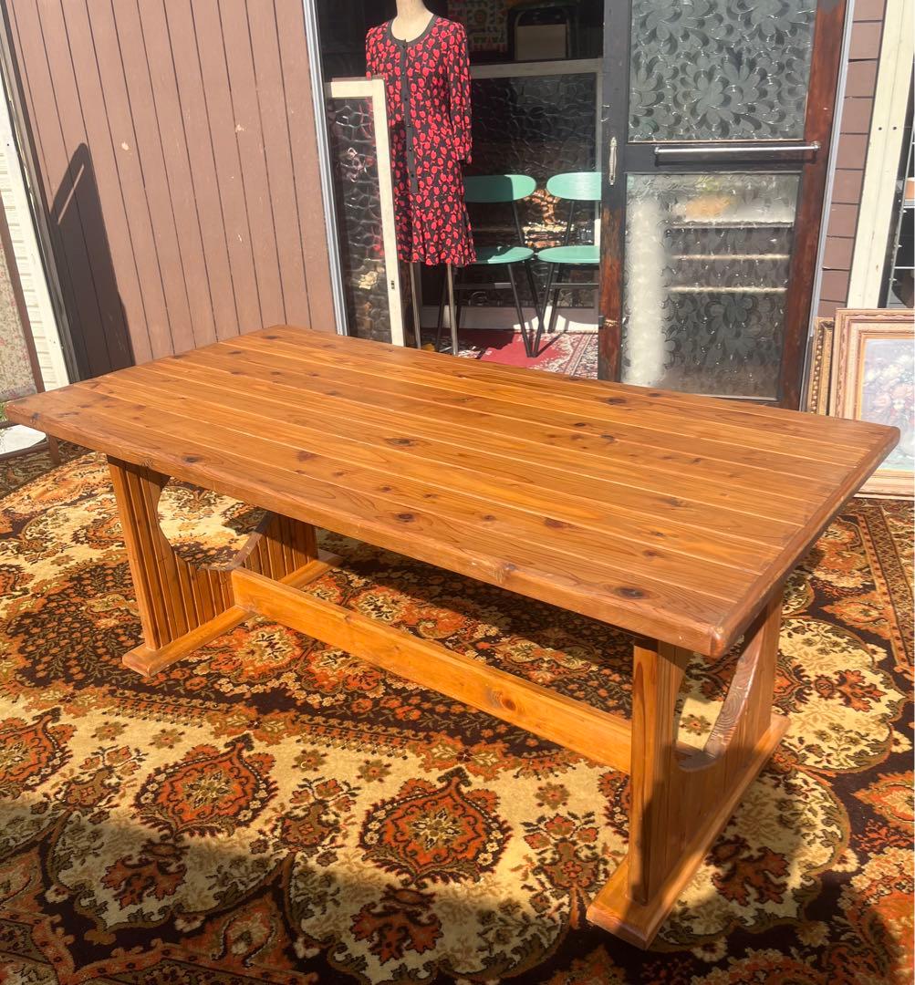 緑子＊カントリー ハート型 ダイニングテーブル インテリア