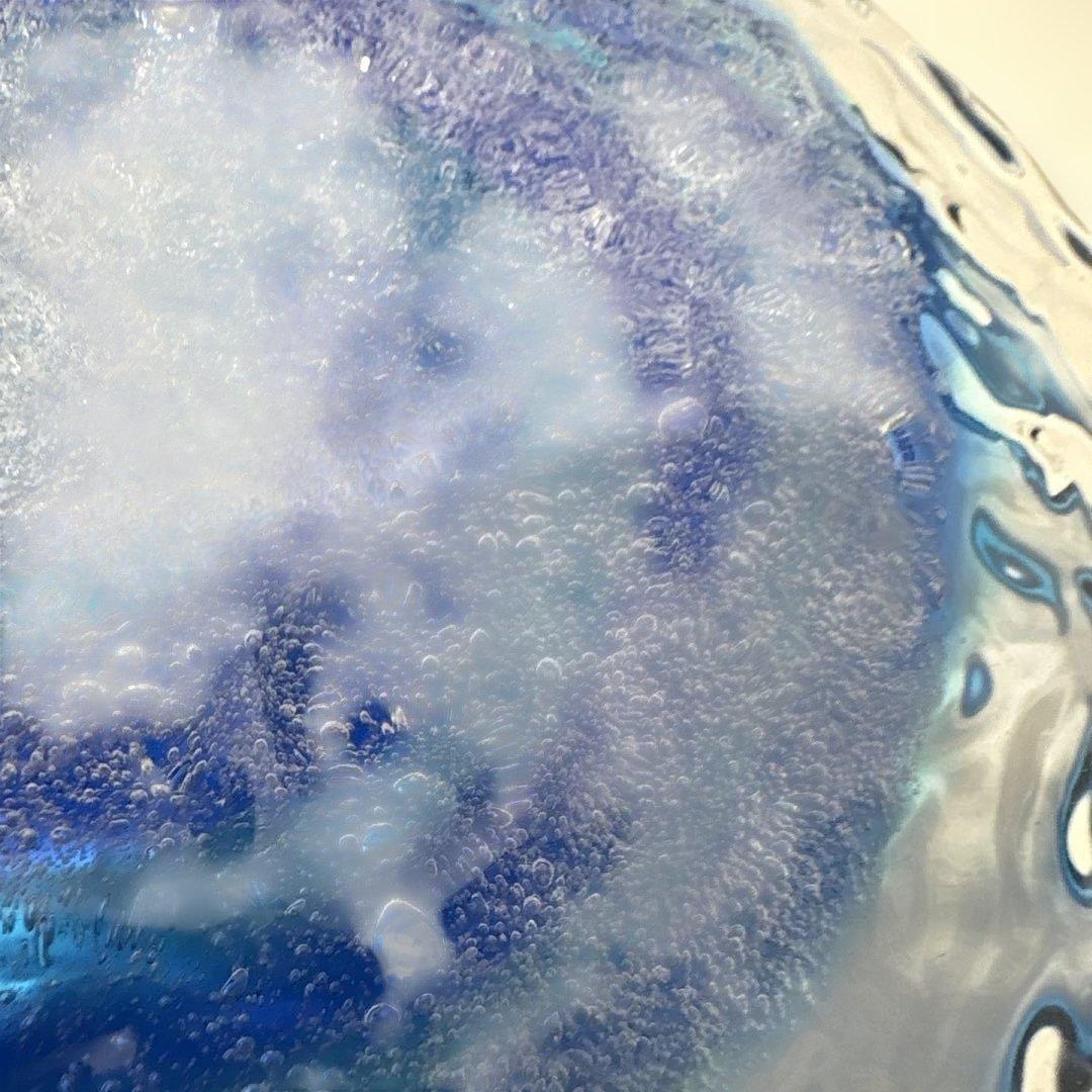 琉球ガラス 硝子 気泡 ガラス ボウル 深鉢