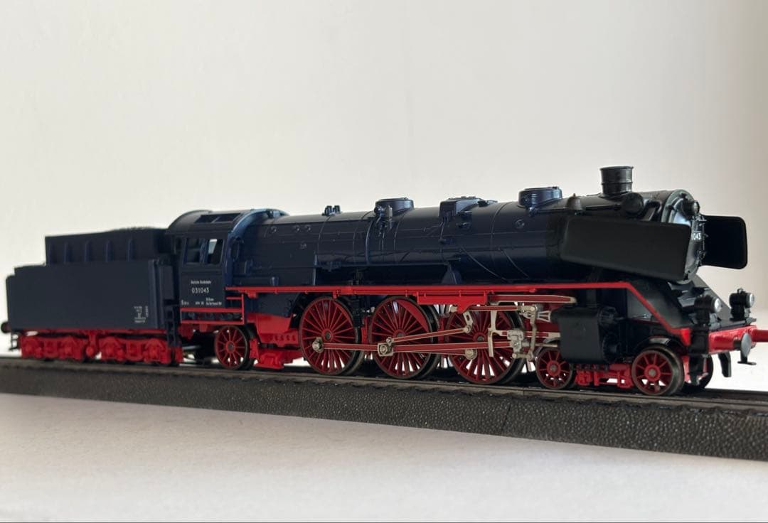 メルクリン HO スチールブルー　3097 蒸気機関車 完全稼動品　発煙装置