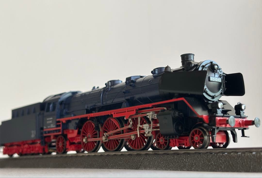 メルクリン HO スチールブルー　3097 蒸気機関車 完全稼動品　発煙装置