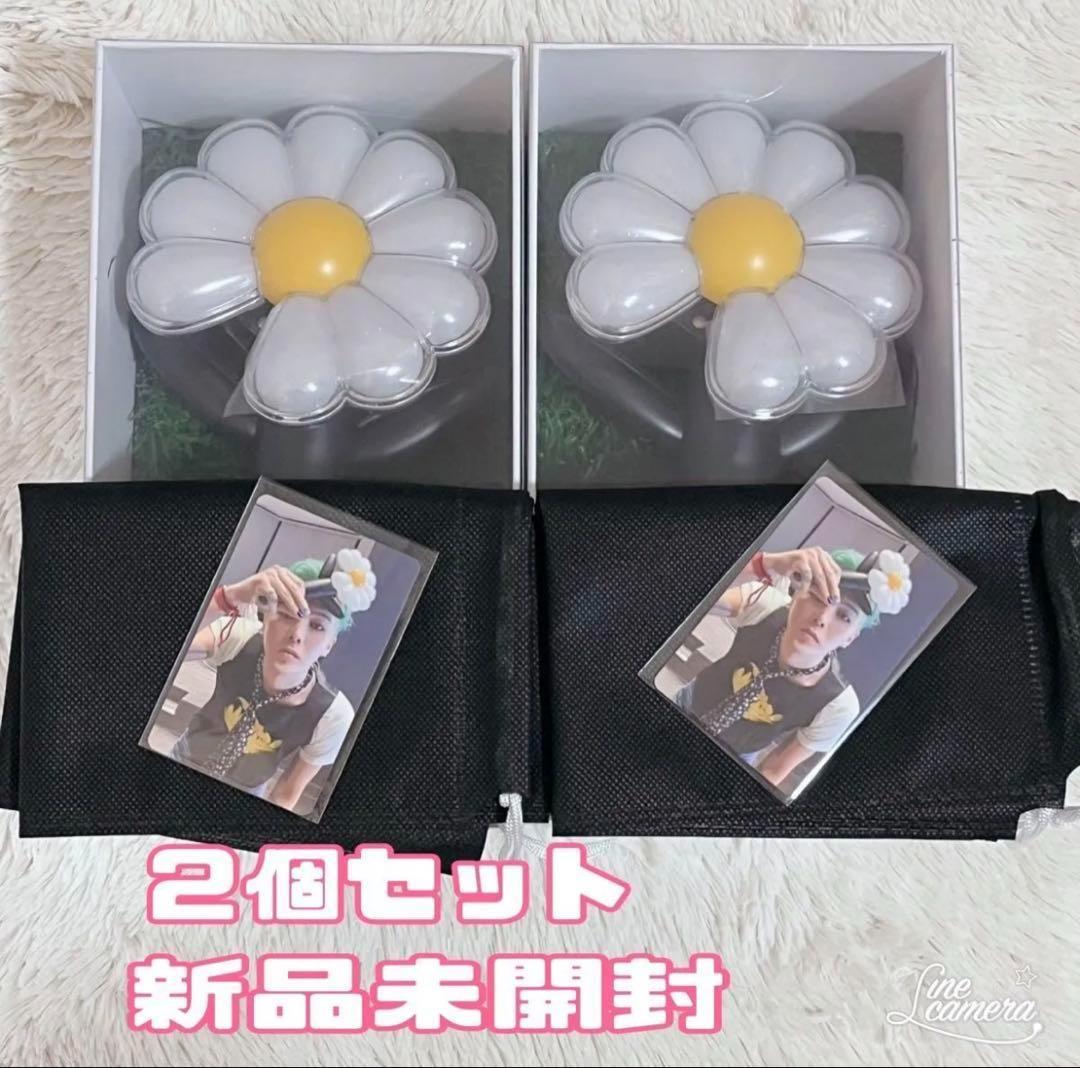 ２個セット　G-DRAGON ペンライト　トレカ付き　ジヨン　新品未開封