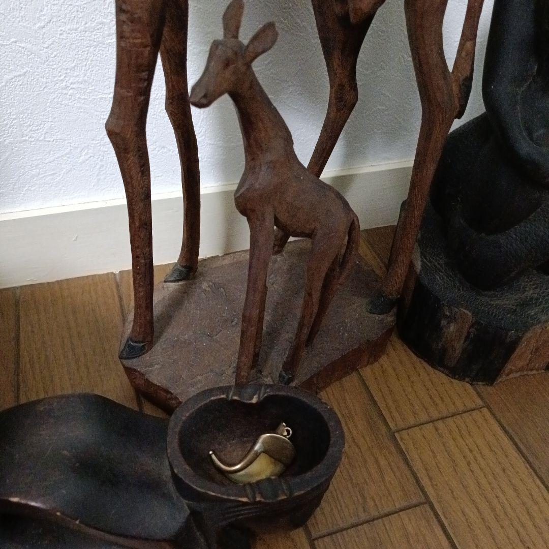 アフリカ　マコンデ等の彫刻コレクション　※マコンデ1体売却済の為ご注意願います。