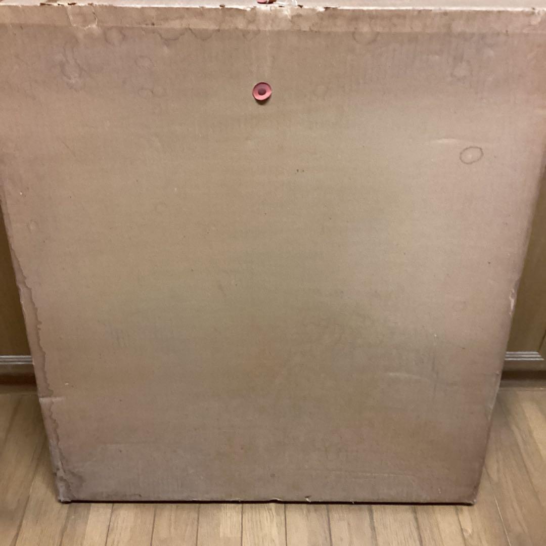 六代目　歌川豊国作　【　遊鯉図　】　木枠額装　日本画手描き板画