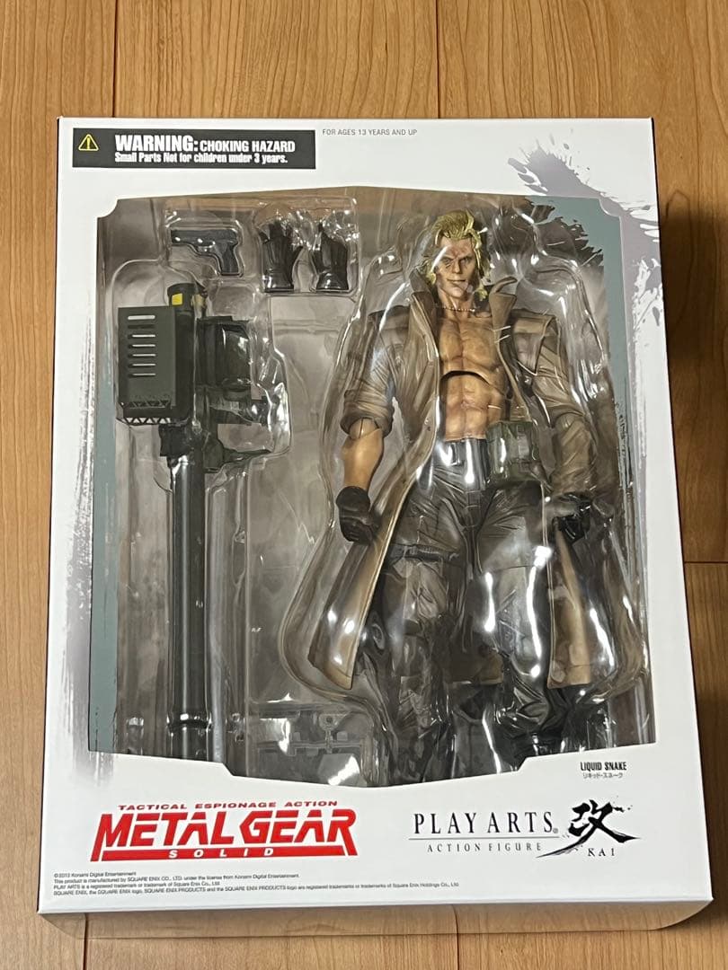 L GEAR SOLIDリキッド スネイク フィギュア