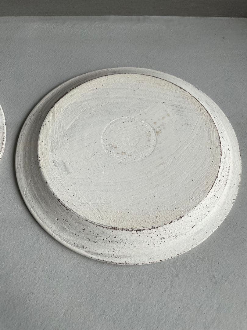 二階堂明弘 プレート 皿 パスタ皿 カレー皿 パン皿 ホワイト 2枚セット