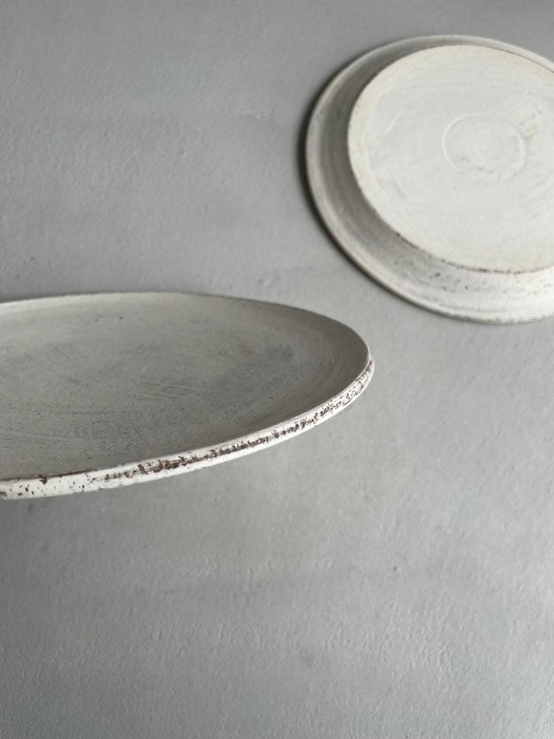 二階堂明弘 プレート 皿 パスタ皿 カレー皿 パン皿 ホワイト 2枚セット