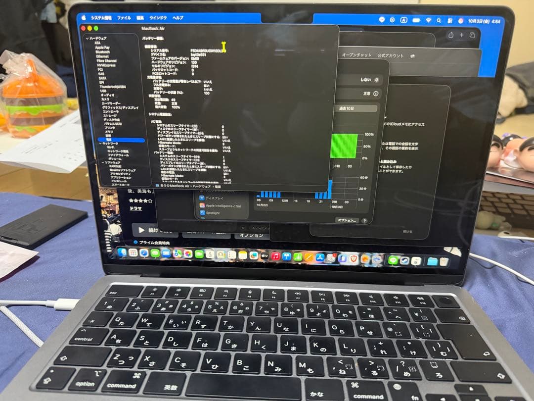 MacBookAir M2 13インチ スペースグレイ 256GB