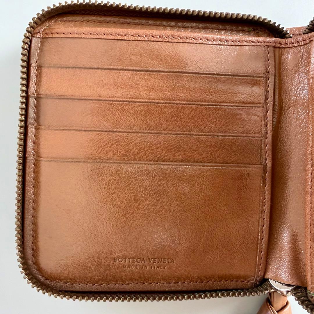 レイコ様用　美品 超希少 限定 ボッテガヴェネタ 二つ折り財布 グリーン 箱あり