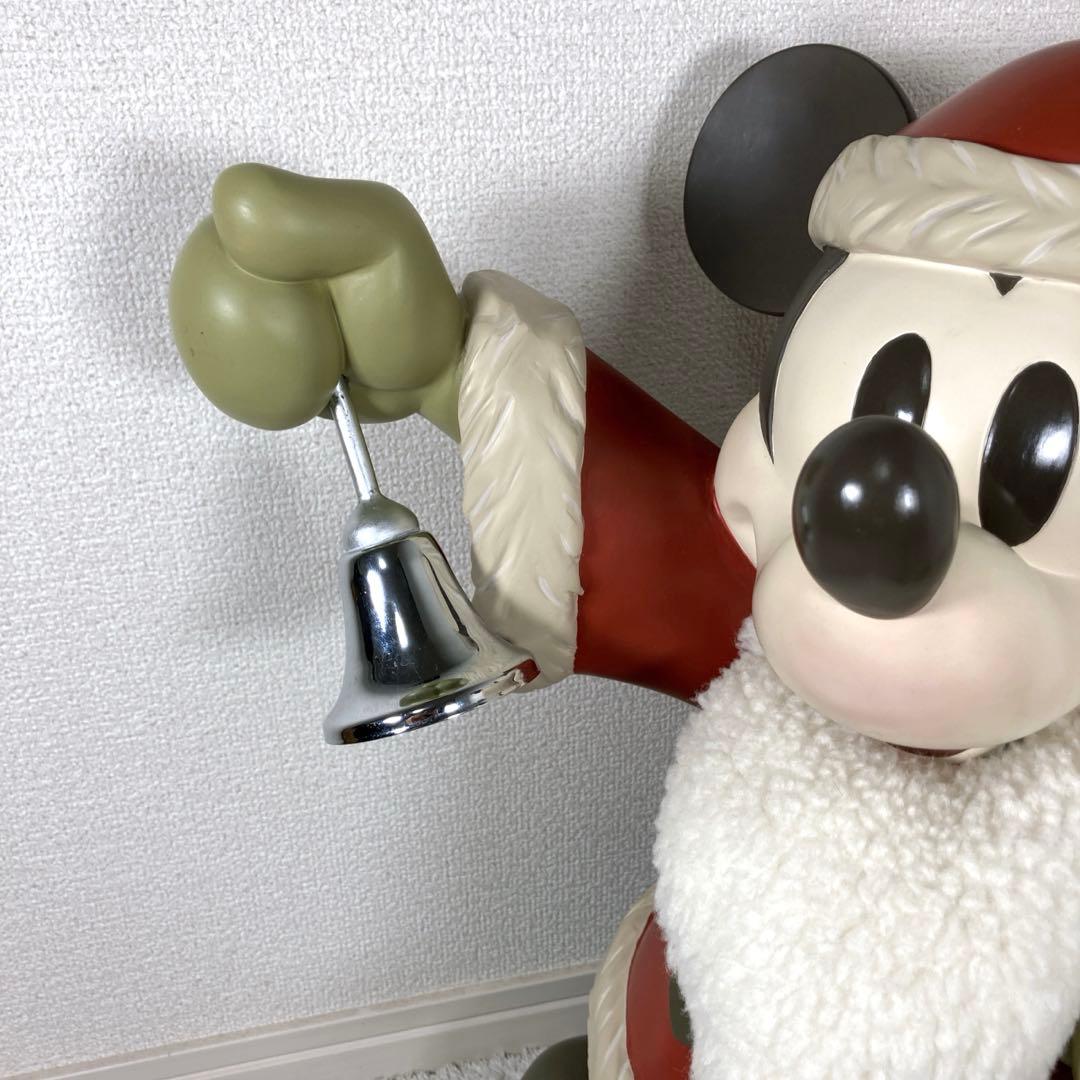 ディズニー75周年限定　特大　ミッキーマウス　サンタクロース　フィギュア　レア