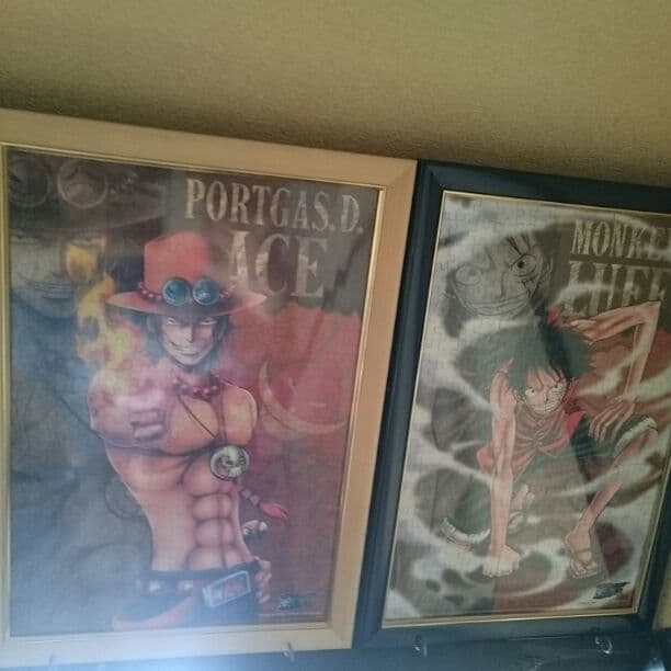 ワンピース パズル 額付き