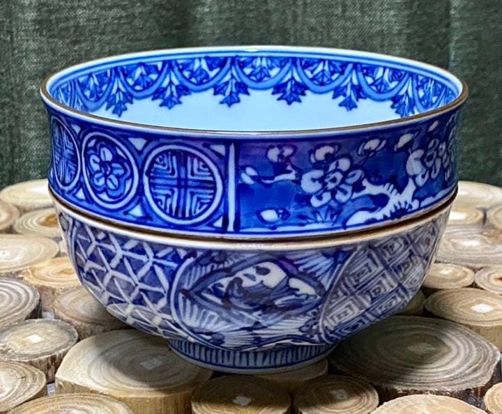 京焼 祥瑞捻茶碗 高野昭阿弥 作