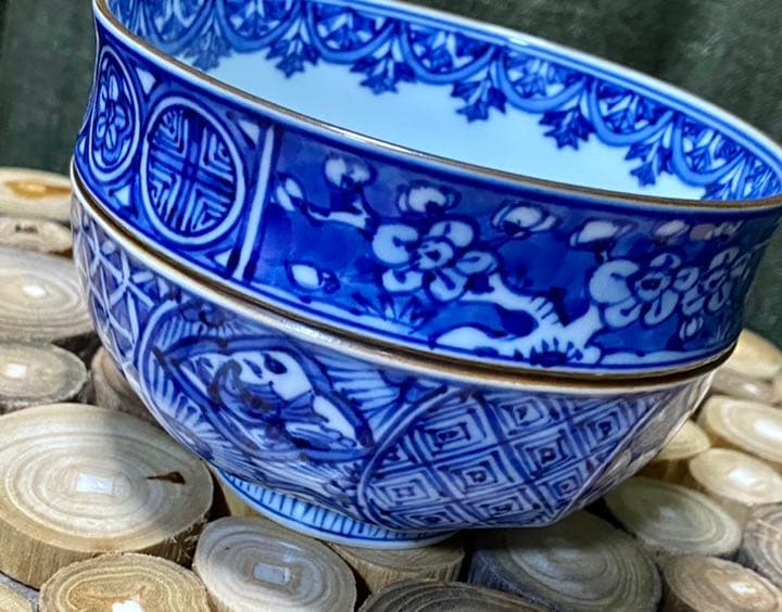 京焼 祥瑞捻茶碗 高野昭阿弥 作