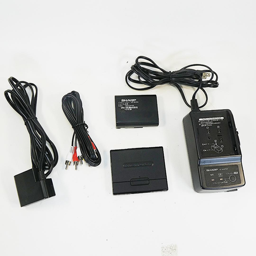 動作良好 Video.Hi8シャープVL-HL80 8ミリビデオカメラDVD化に