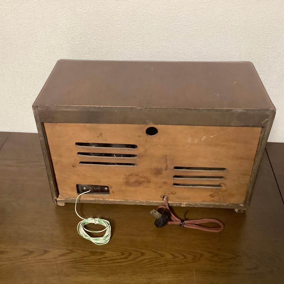 【赤犬】　シャープ　並四ラジオ　動作品　値下げ！