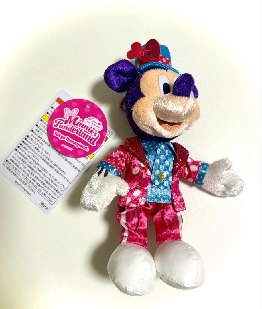 ディズニーパルパルーザ　ミニーのファンダーランド　ぬいぐるみバッジ