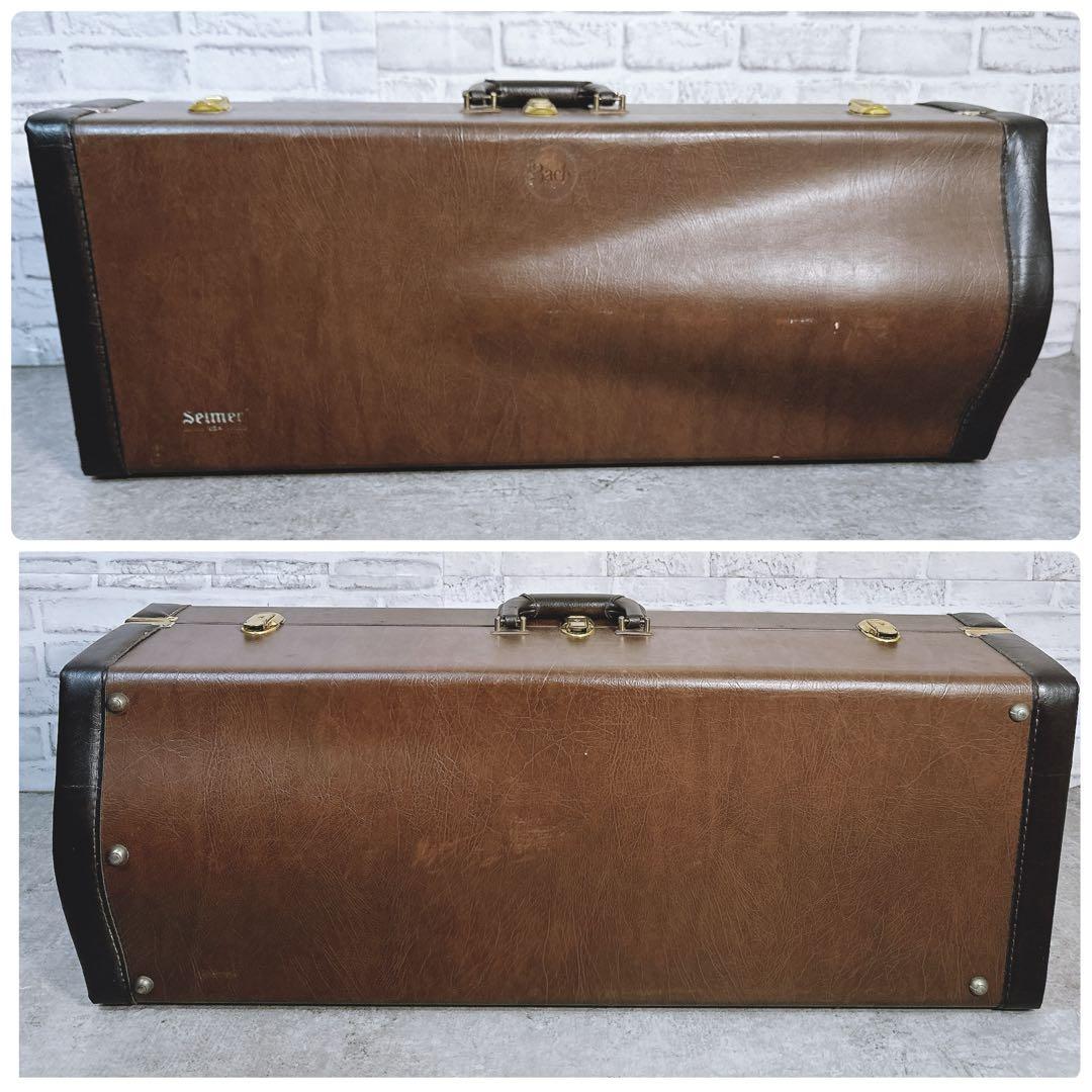 バック トロンボーン ハードケース セルマー 希少 ダブルネーム