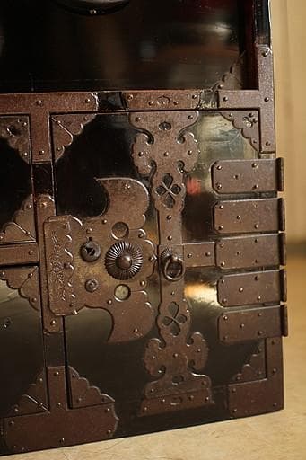 綺麗な庄内時代箪笥　5段　総桐材　タンス　収納　古家具　古民家　時代家具