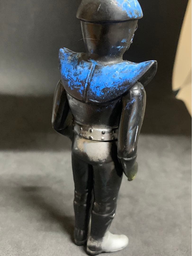 当時物　昭和レトロ　ポピー 人造人間キカイダー ハカイダー ソフビ