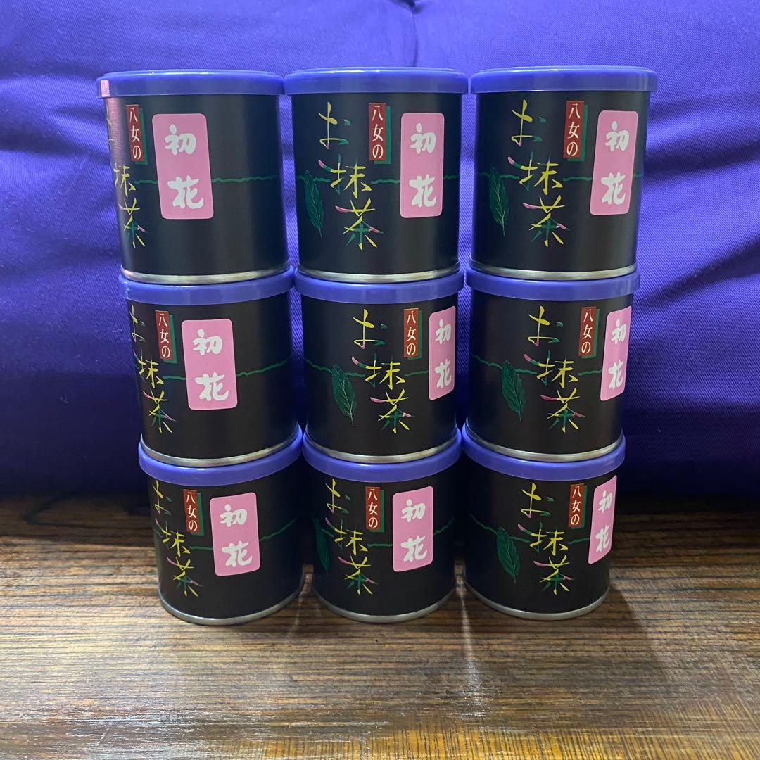 竹翆園 八女産お抹茶 初花 30g×9缶