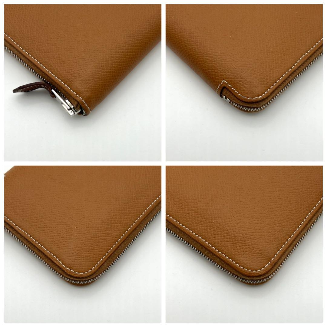 【希少・王者の虎】エルメス アザップ シルクイン コンパクト ゴールド