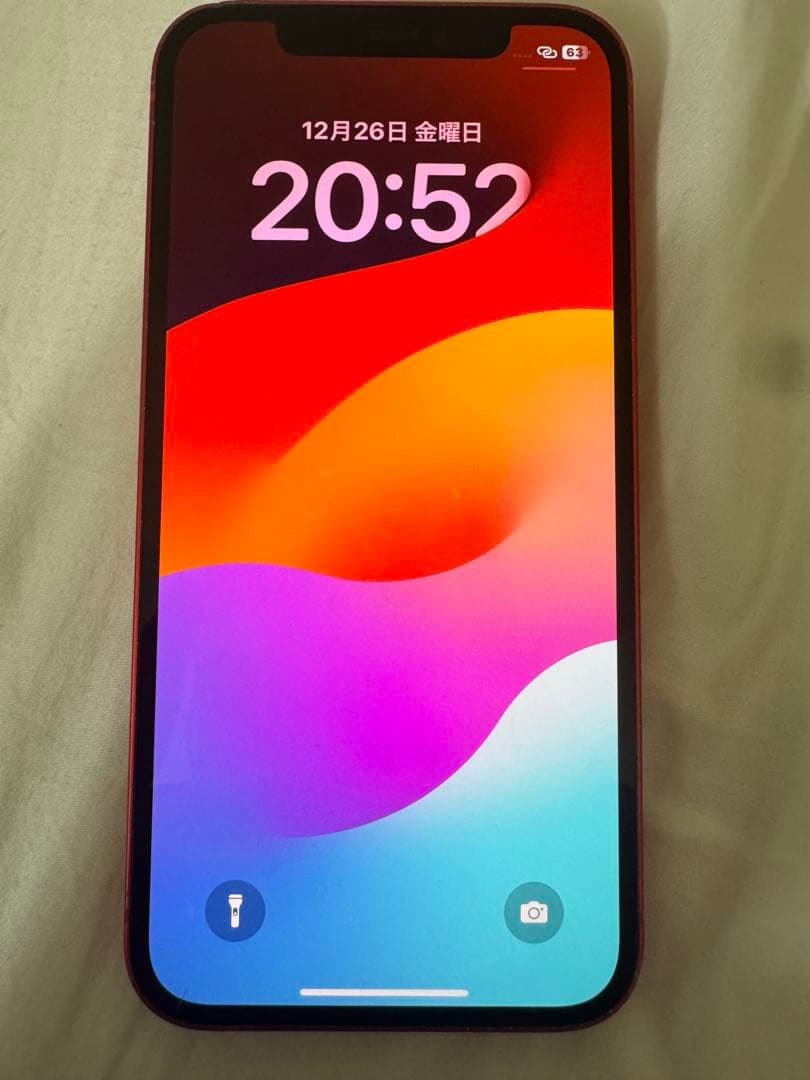 iPhone12 背面割れあり