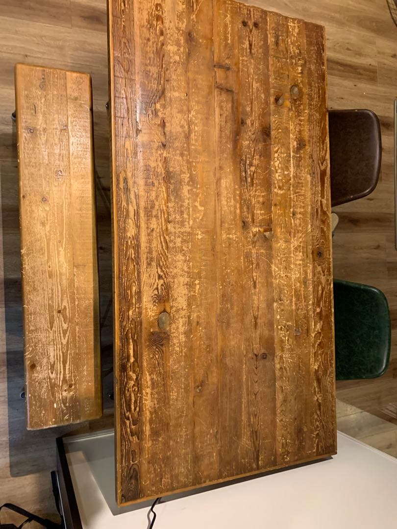 ノ*。様 ※椅子は別途購入　クラッシュゲート　ダイニングテーブル　クッパ　無垢材