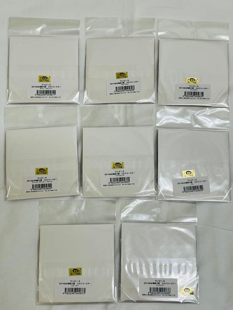 ワンピース 2014 お台場新大陸 限定 コルクコースター ナミ ハンコック