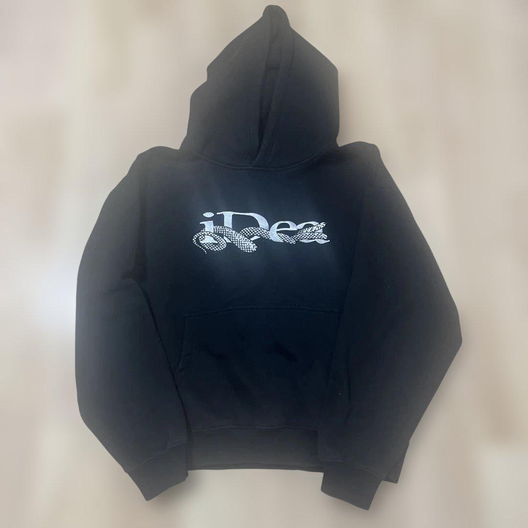ideaswam パーカー　OUROBOROS HOODIE black