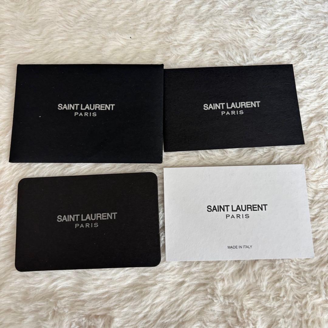 イヴサンローラン YSL 財布 コンパクト ピンク系 レディース