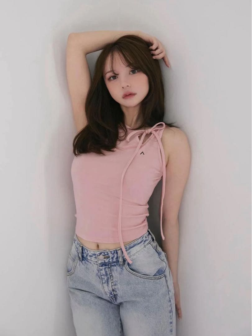 トップス ANDMARY Ellie ribbon tops