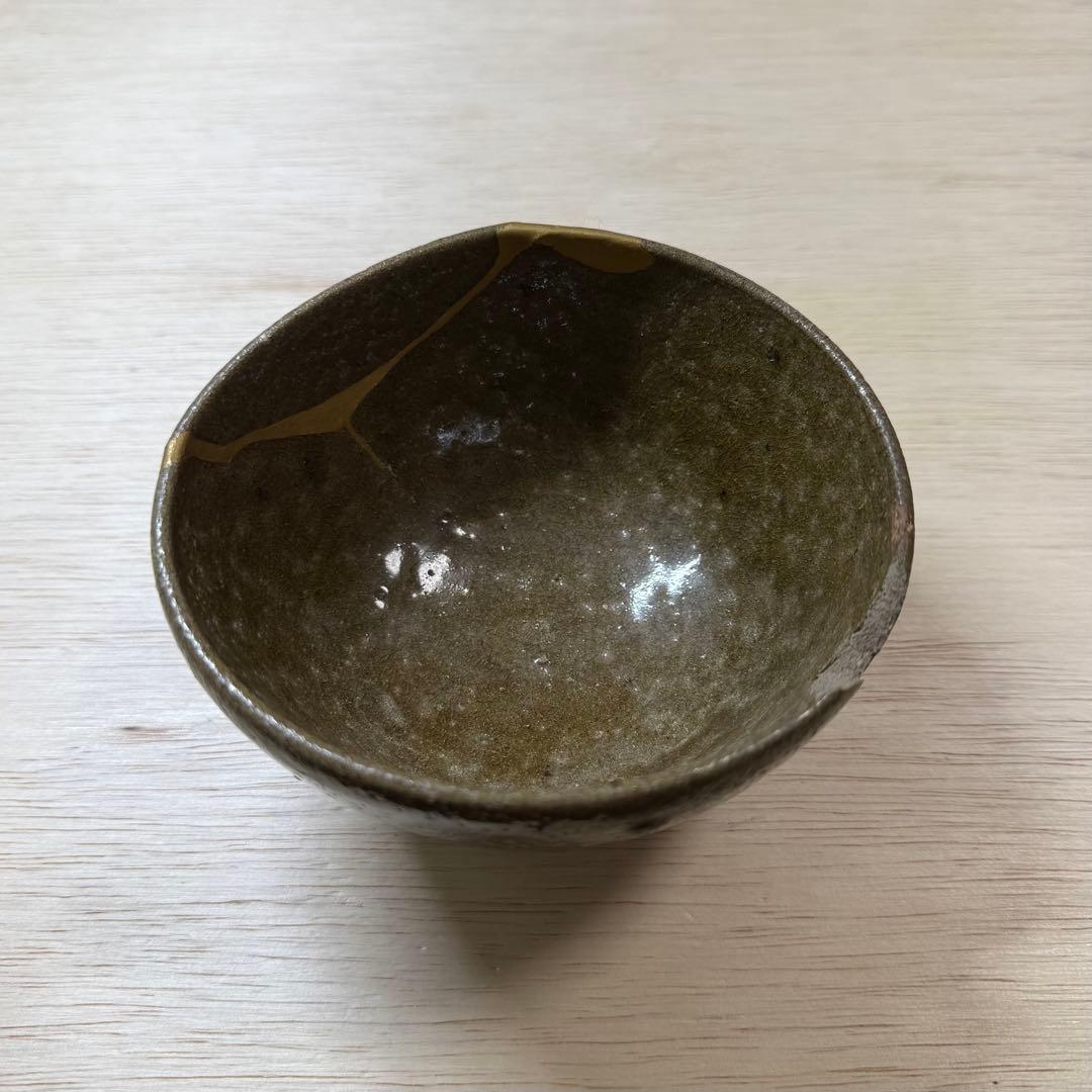 古唐津 青唐津 茶碗 陶片 桃山時代 江戸時代 金継ぎ 初期伊万里 古美術