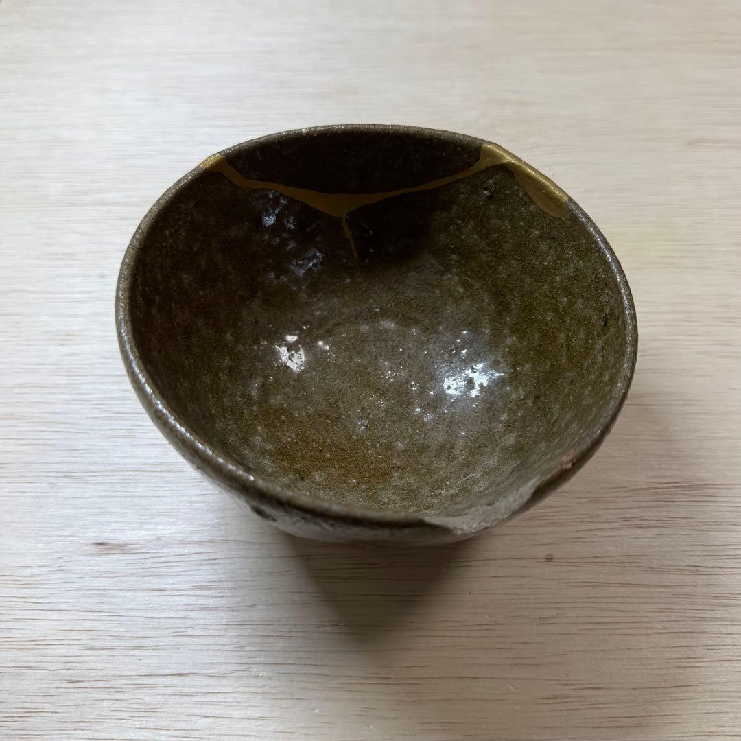 古唐津 青唐津 茶碗 陶片 桃山時代 江戸時代 金継ぎ 初期伊万里 古美術