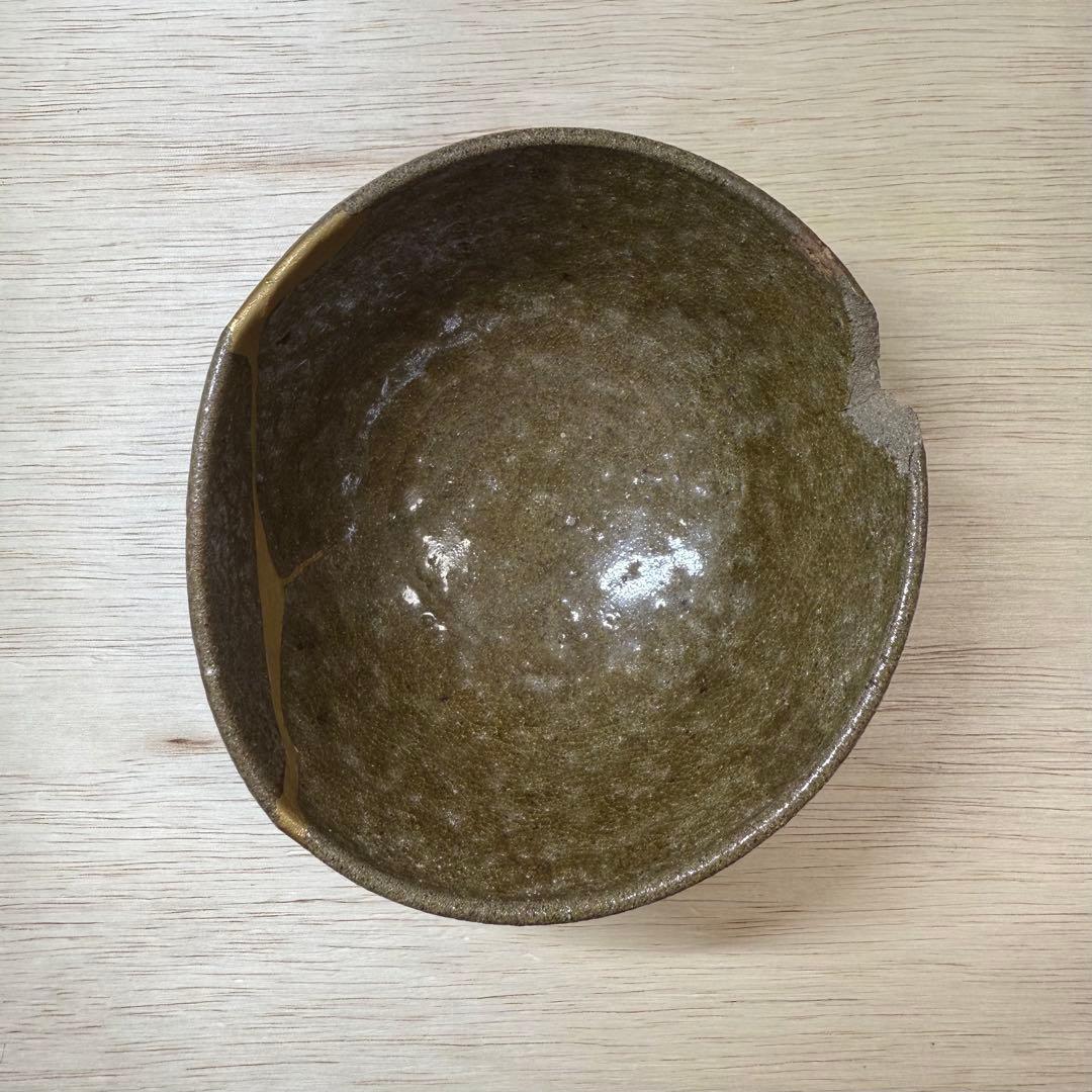 古唐津 青唐津 茶碗 陶片 桃山時代 江戸時代 金継ぎ 初期伊万里 古美術