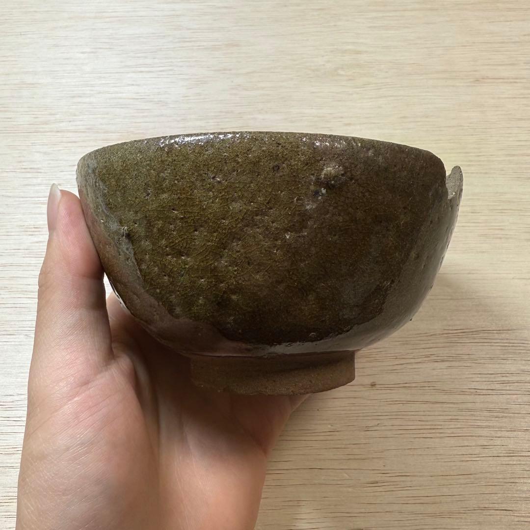 古唐津 青唐津 茶碗 陶片 桃山時代 江戸時代 金継ぎ 初期伊万里 古美術