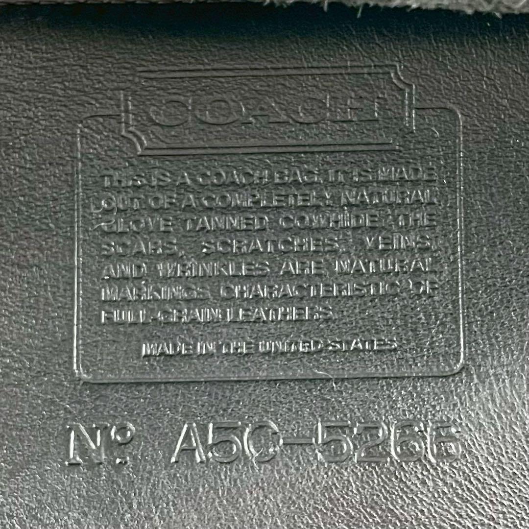 90s オールドコーチ 5266 ビジネスバッグ 2way USA製 A4収納可