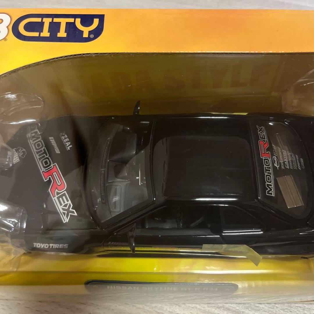 ミニカー NISSAN SKYLINE GT-R R34 jadatoys