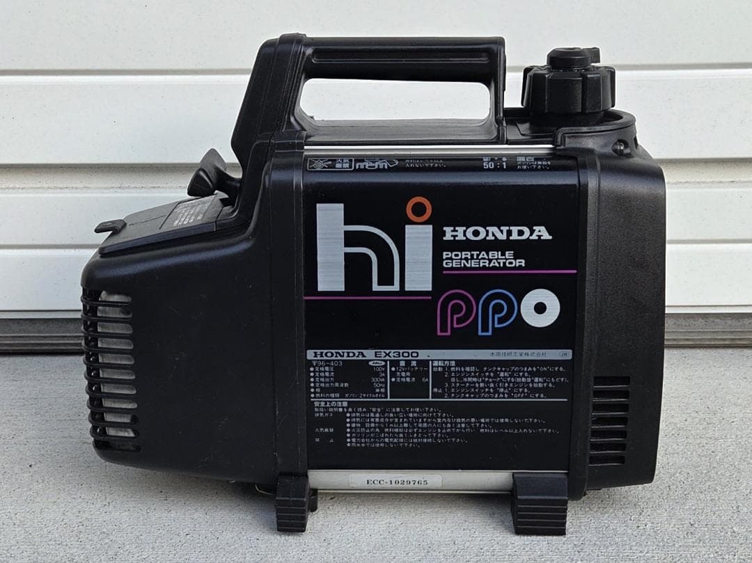 448 12/1★HONDA ホンダ EX300 発電機 50Hz 動作品★