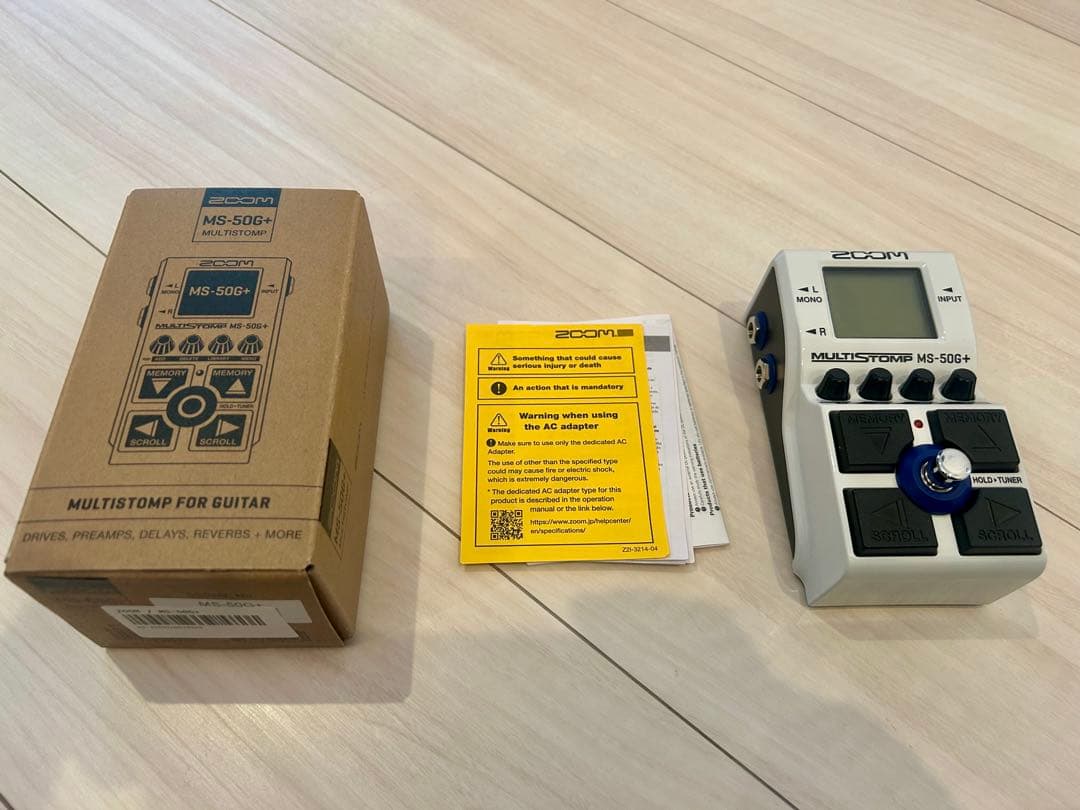ZOOM MULTISTOMP MS-50G+ 新品同様