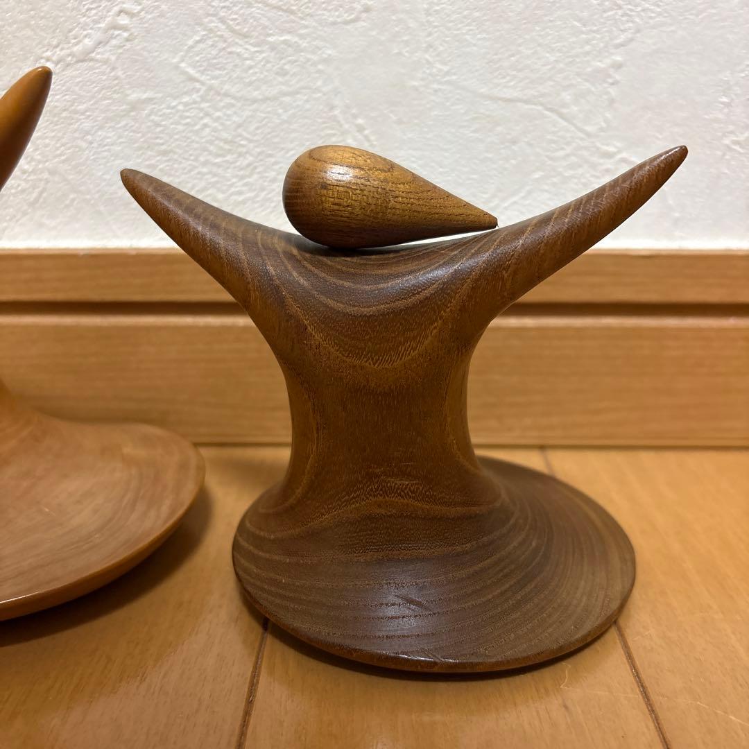 創作こけし　片瀬快平作品　2体組　KokeshiDoll