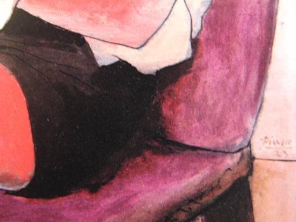 パブロ・ピカソ、海外版超希少レゾネ、新品額付