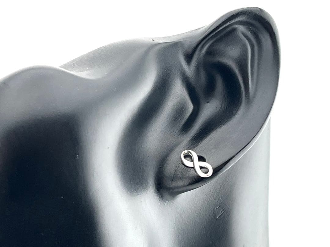 h959 美品　ティファニー　インフィニティ　ピアス　Ag 925 シルバー