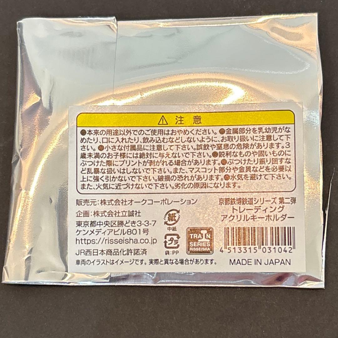 ［京都鉄道博物館限定］鉄道シリーズトレーディングキーホルダー　1個〜購入可