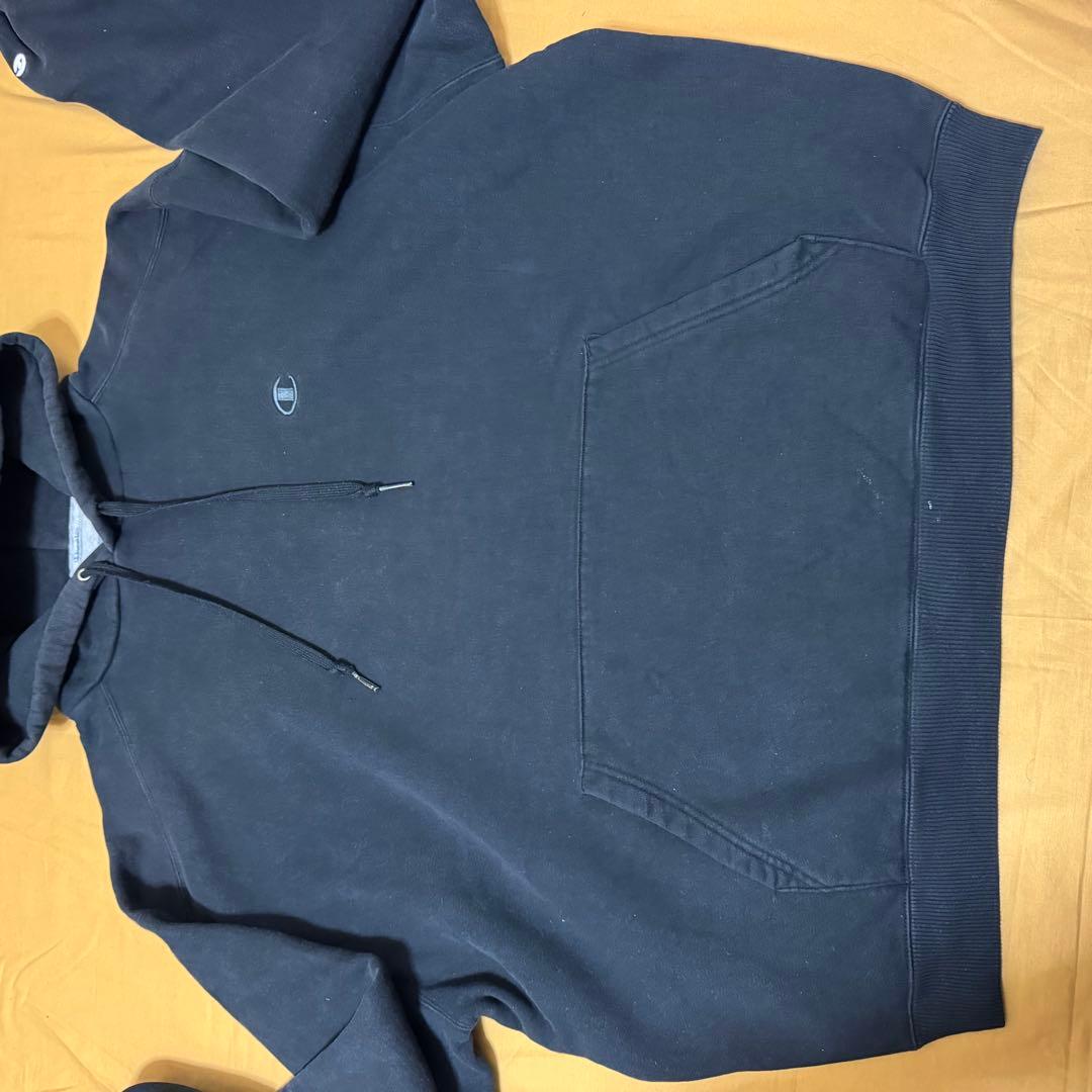 90s champion スーパーフーディ　スーパーフーディー　ブラック　XXL